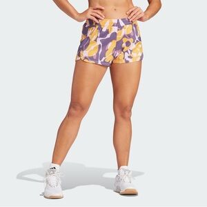 PACER TRAIN ESSENTIALS FLORAL-PRINT WOVEN SHORTS
